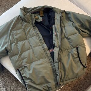 Timberland Men's Olive Puffer Jacket